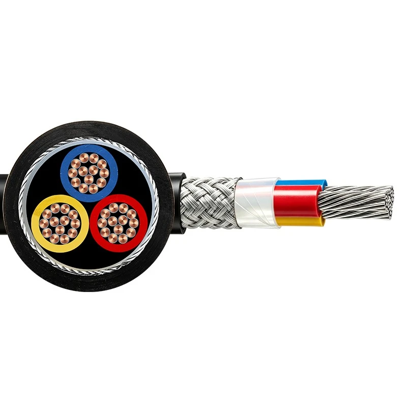 Low Voltage H05VVC04V5-K PVC Insulated Flexible Installation Cable