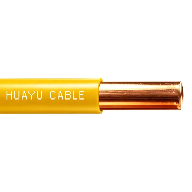 Low Voltage H07V2-U PVC Insulated Flexible Wire factory