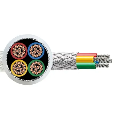 High-Temperature Shielded Cable