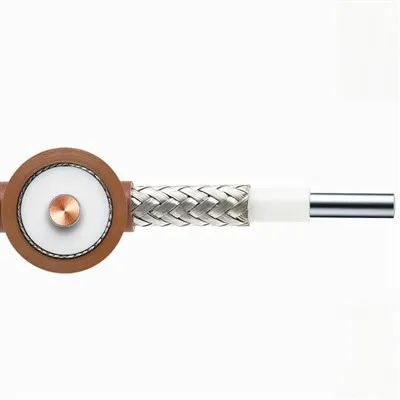 Solid PTFE Insulated RF Coaxial Cable