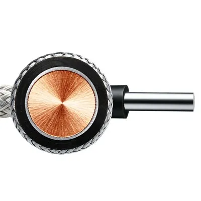 Solid PTFE Insulated Semi-Rigid Coaxial RF Cable