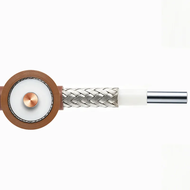 Solid PTFE Insulated RF Coaxial Cable