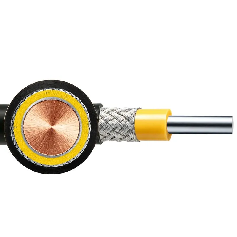 Solid PTFE Insulated Semi-Flexible Coaxial RF Cable
